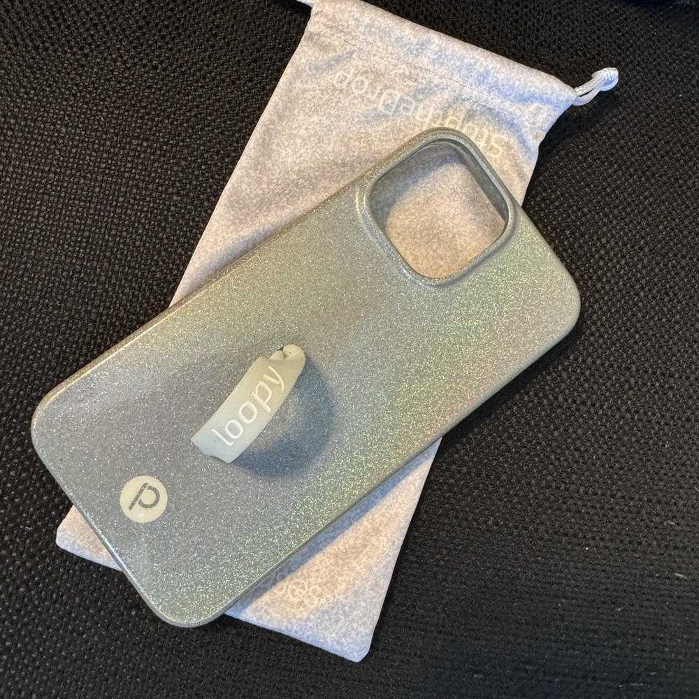 Loopy Sparkle Silver | Sparkle Edition - iPhone 13 Pro Max (6.7")/ Righty
